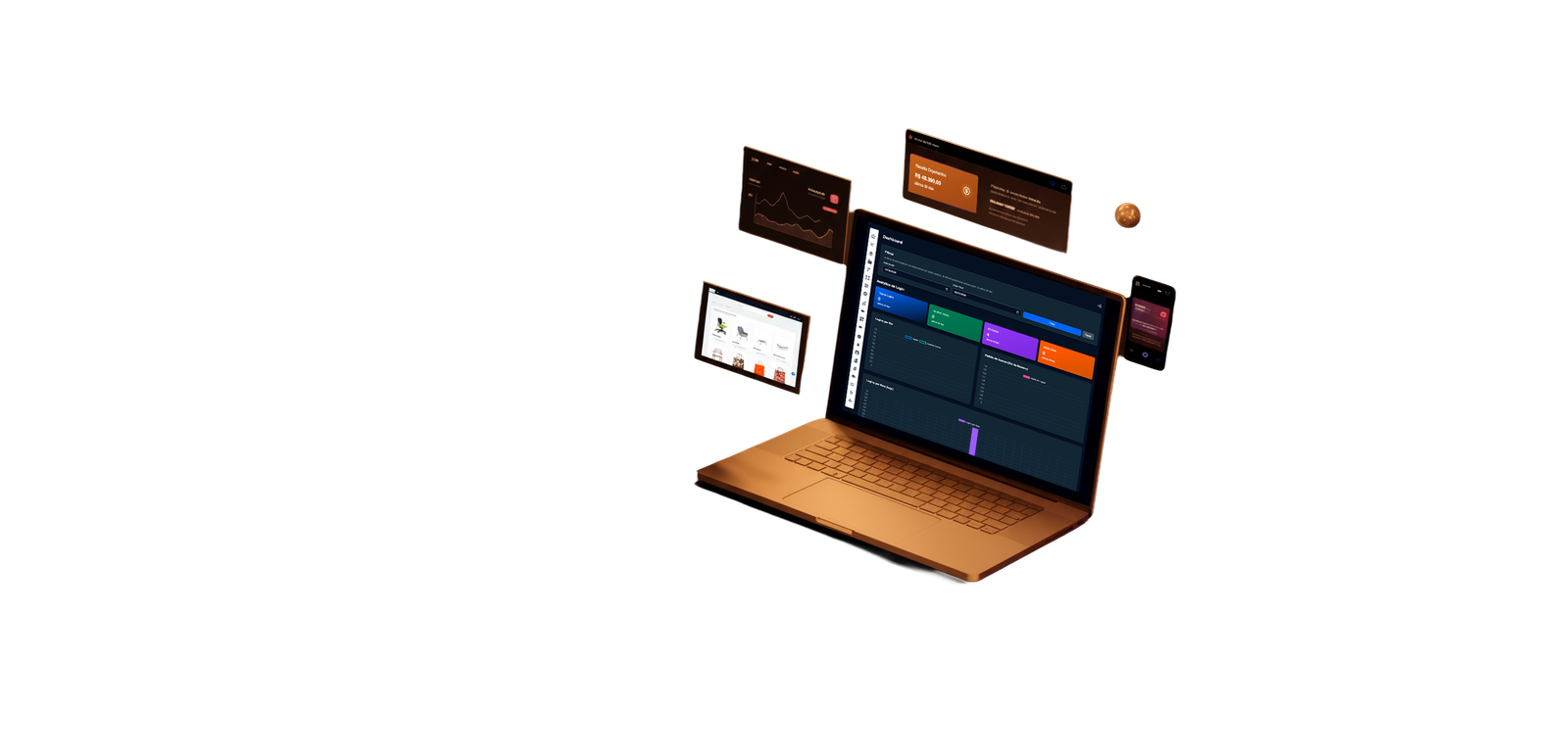 Astrus One — catálogo em múltiplos dispositivos